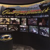 Banner picture display at trade show